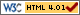 Valid HTML 4.01!