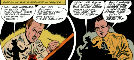 [Noddy petitions artist E.E. Hibbard and writer Gardner Fox]