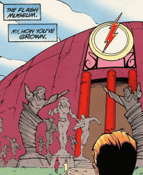 [The Flash Museum in the 30th Century]