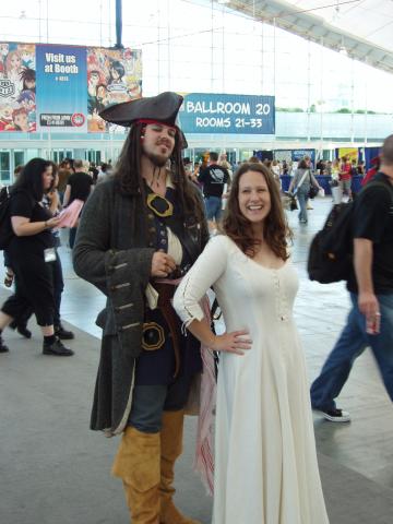 jack sparrow cosplay. Captain Jack Sparrow and