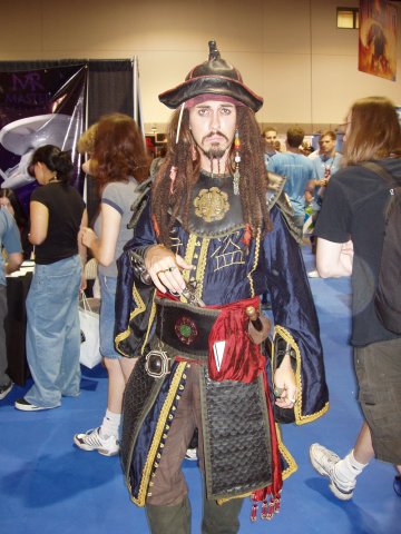 jack sparrow cosplay. Eastern-style Jack Sparrow