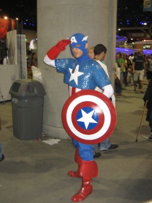 Captain America Salutes