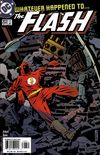 Cover: Flash v2 #202: Empty suit amid rubbble. Whatever happened to the Flash?