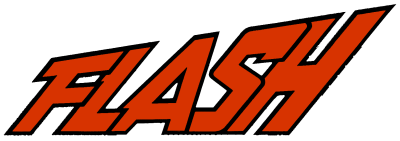 the flash logo through the years flash words