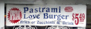 Pastrami Love Burger