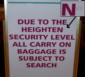 Heighten Security Level