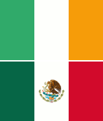 Irish and Mexican Flags