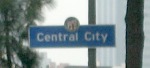 Central City street sign