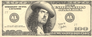 $100 bill, Weird Al style.