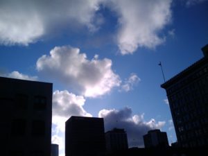 Clouds and Towers