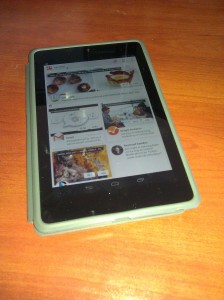 Nexus 7 Tablet in case