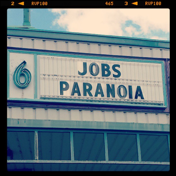 Movie Marquee: Jobs Paranoia