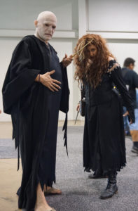 Voldemort and Bellatrix Lestrange