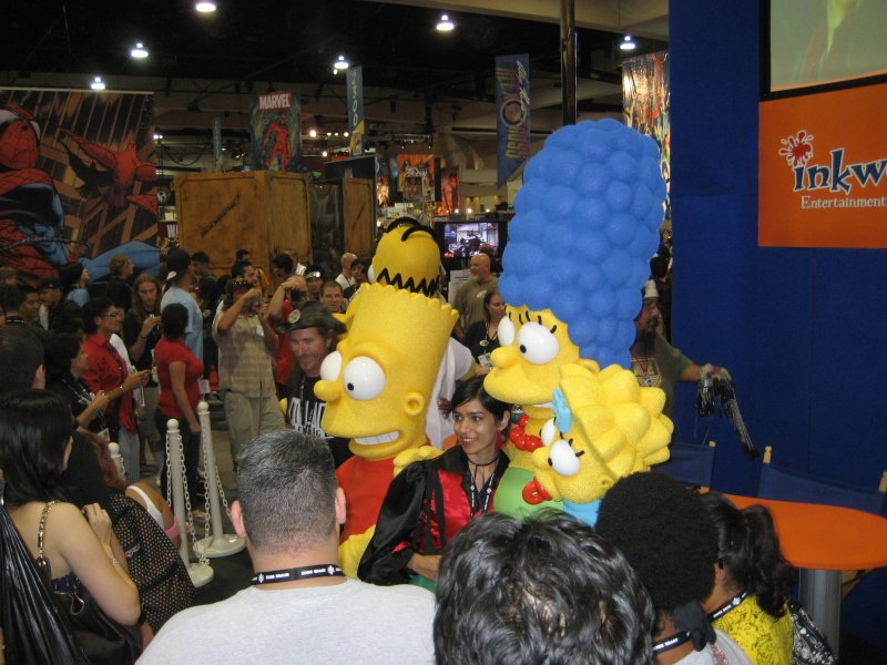 The Simpsons, Live! (2/2) · San Diego ComicCon 2007 Photos (211/293)