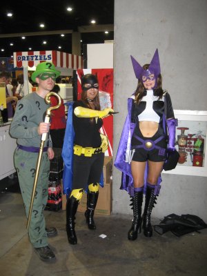 Riddler, Batgirl & Huntress